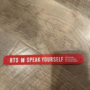 BTS Speak Yourself Slap Bracelet